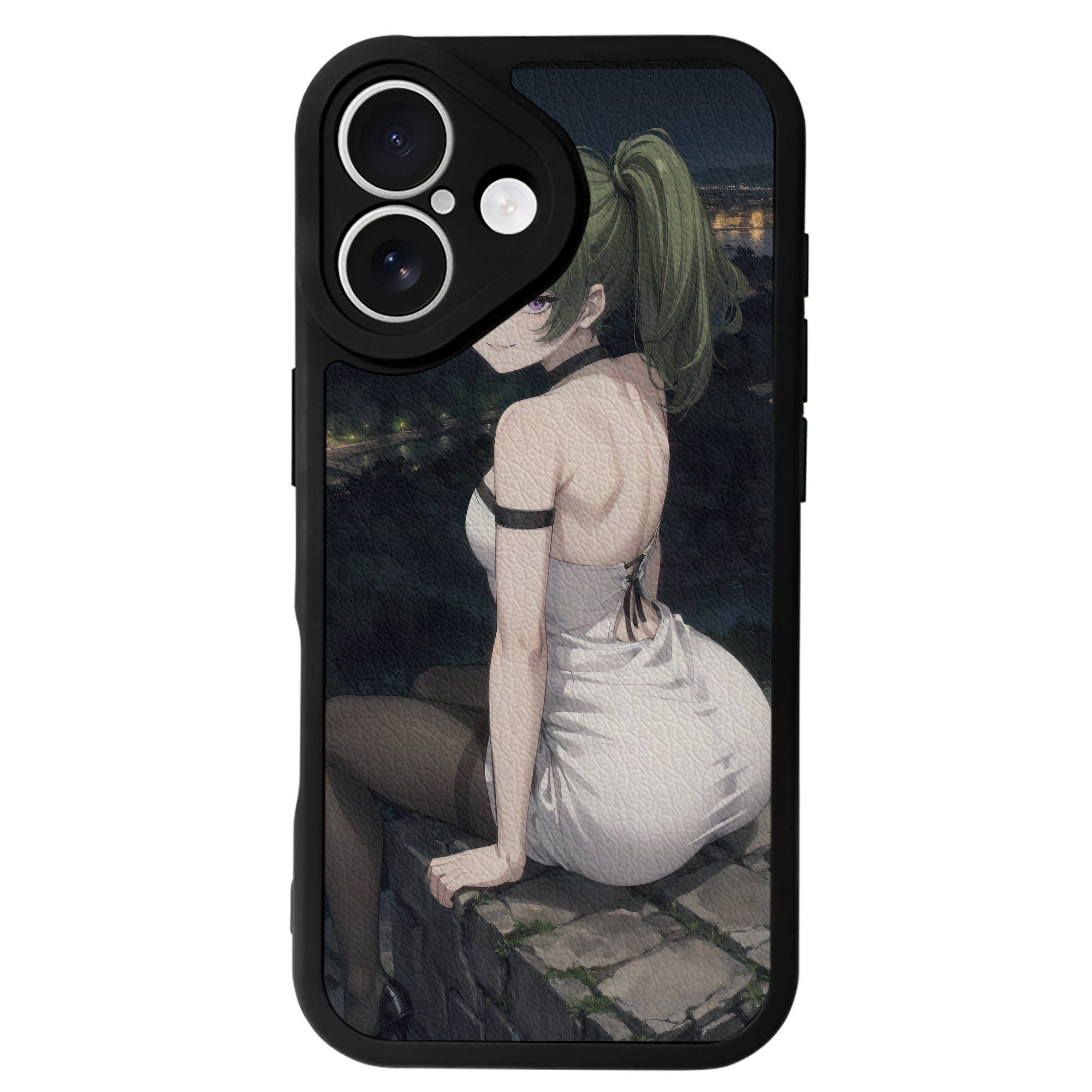 （画像用） 葬送のフリーレン Frieren 【iPhone 16シリーズ対応】シリコンスマホケース（レザー調） 材質：シリコン